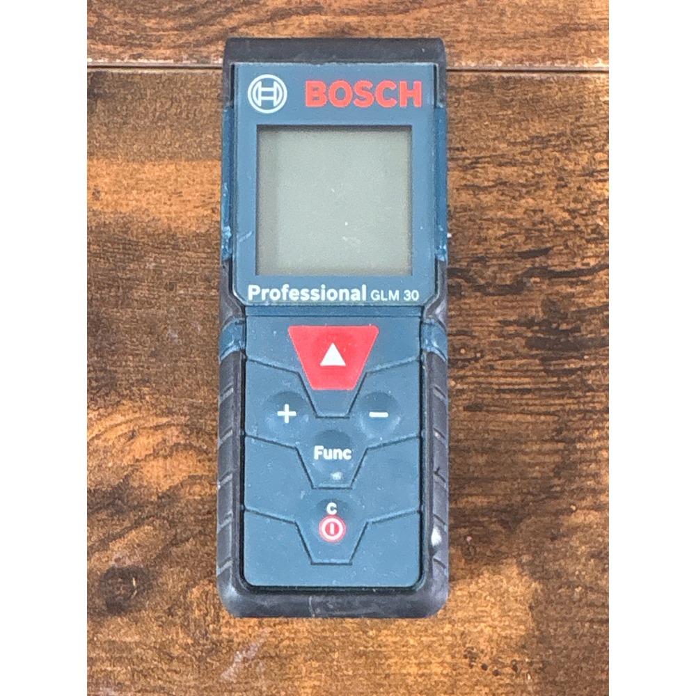 Bosch Professional GLM 30 Laser Measure 100ft Distance Meter 3601K72B10 Blue